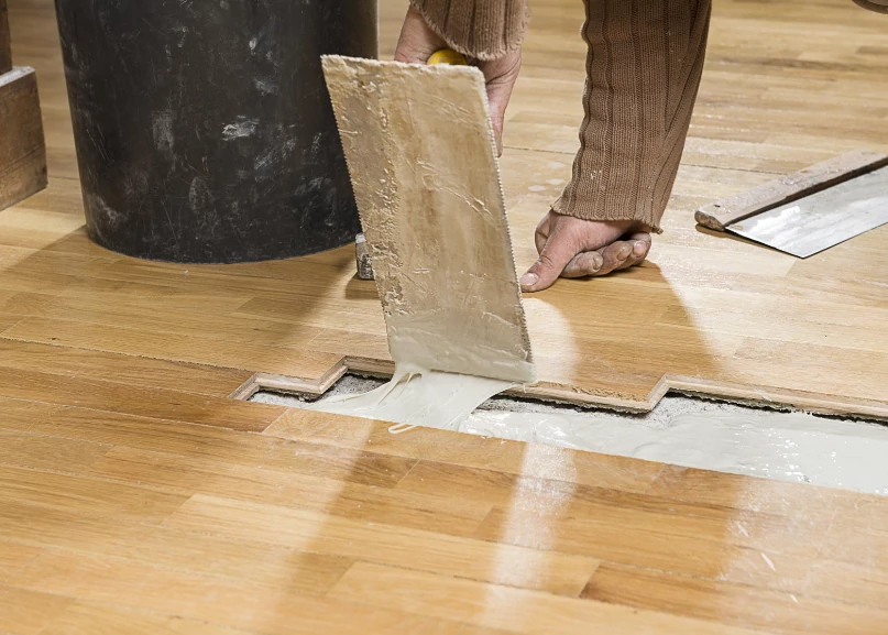hardwood floor repairs services provided by Decades Flooring